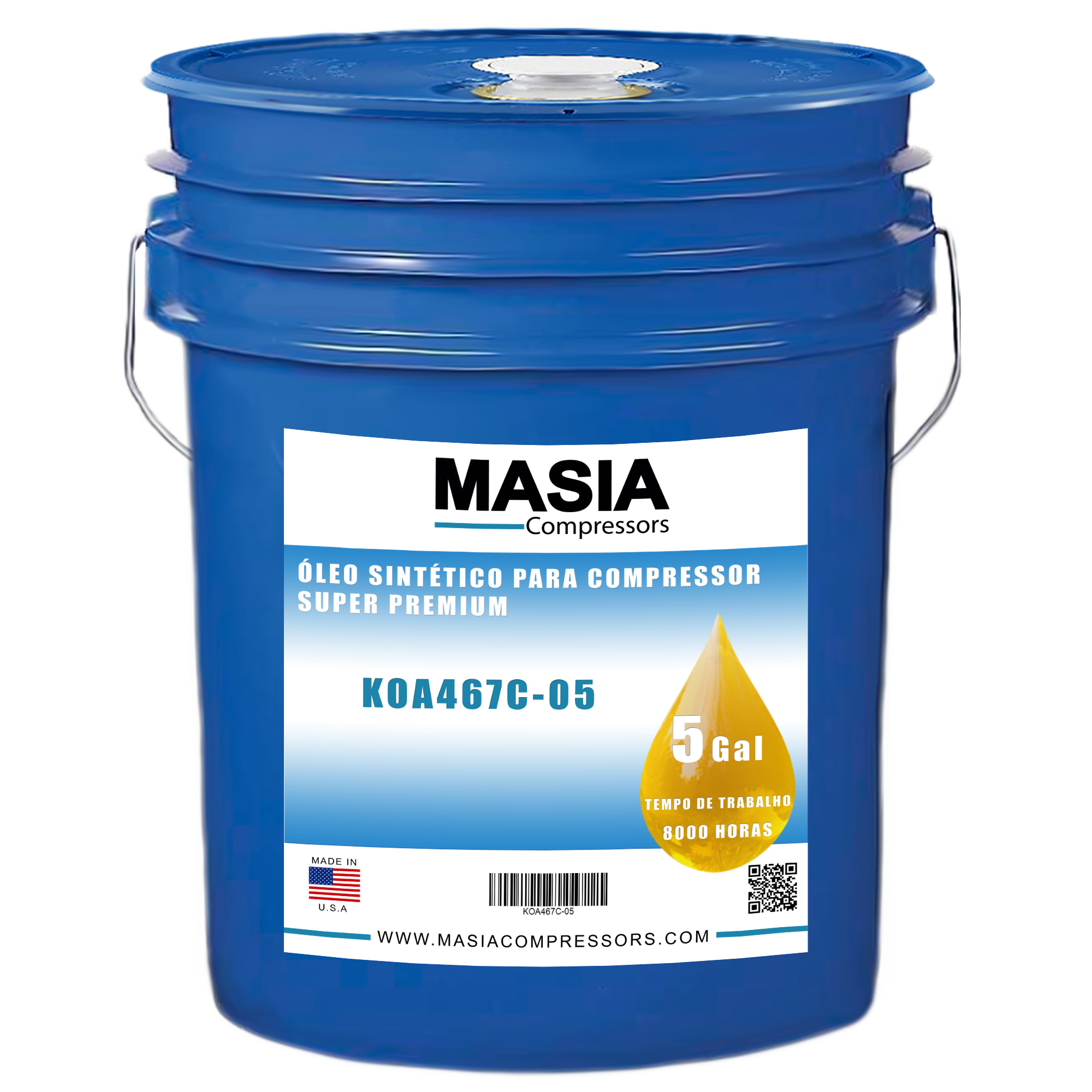 Oleo para Compresor Parafuso Compair 204-1092-05