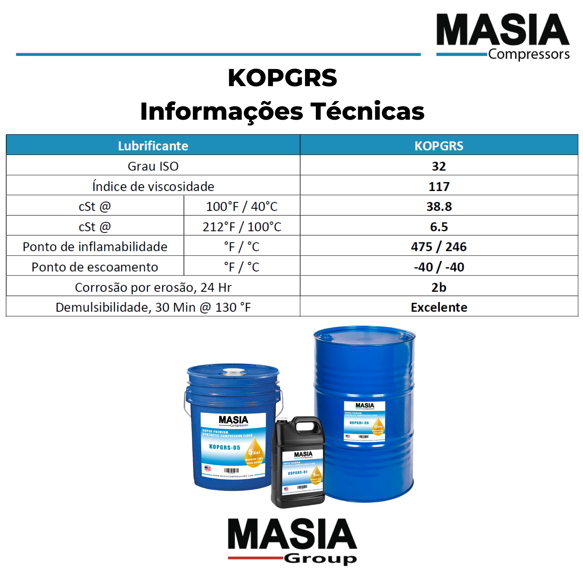 250022-670 Sullair Sullube-32 Óleo Sintetico Base PAG 3.78 L