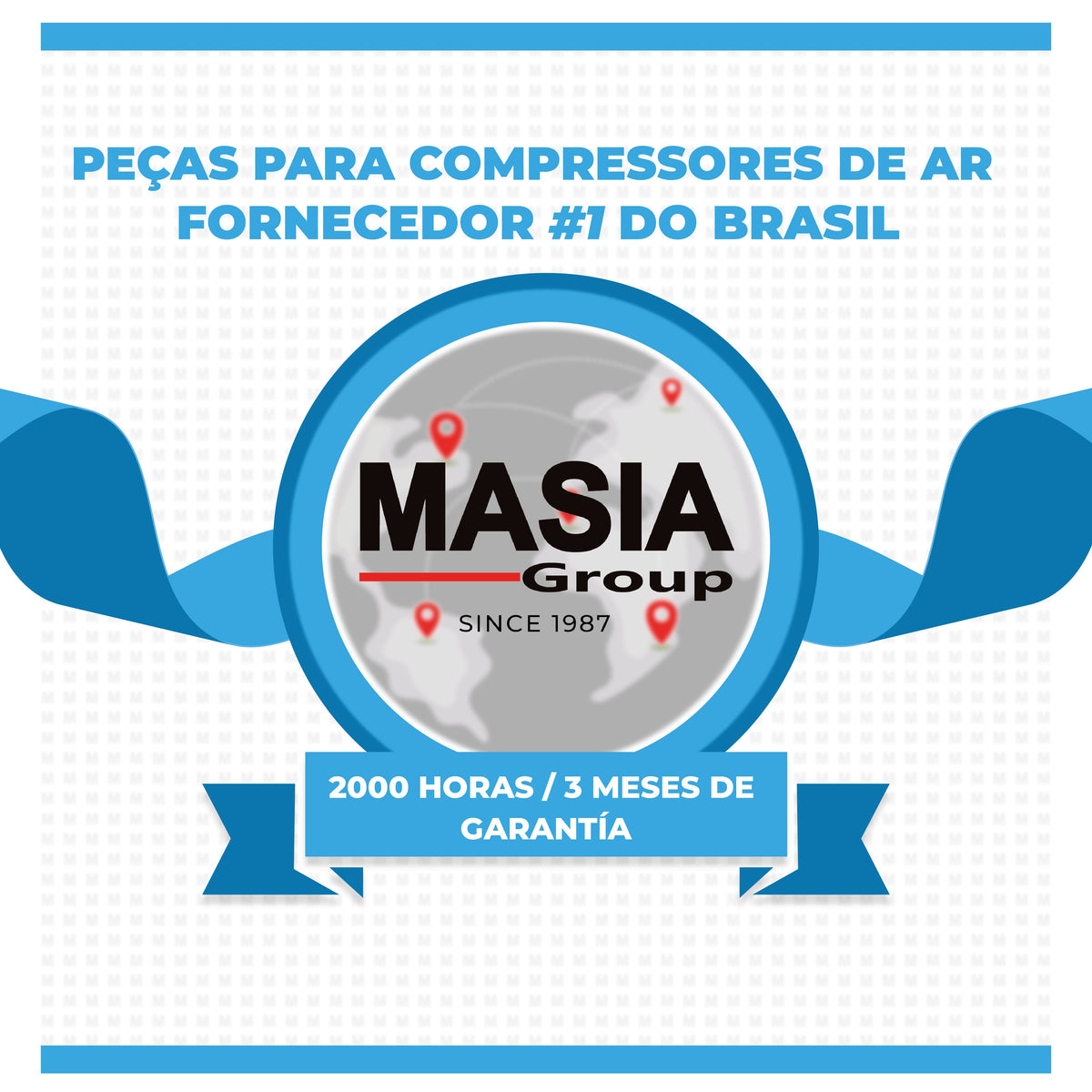 B004700770039 Filtro de Ar Compativel con Elgi