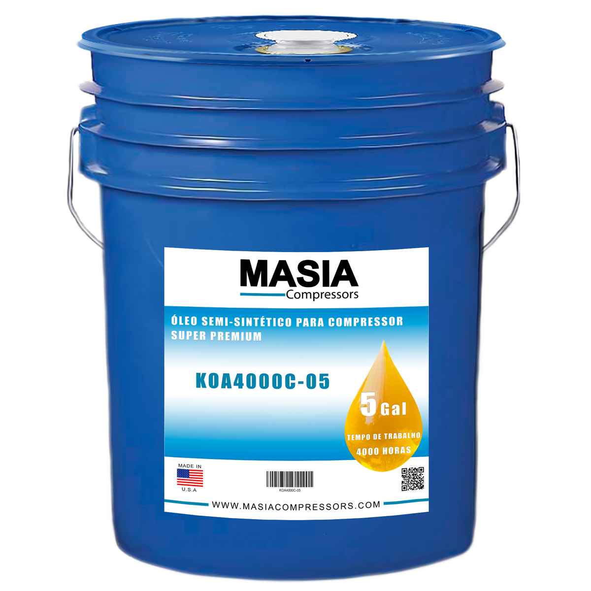 02250030-758 Lubrificante Compativel com Sullair - 5 gal