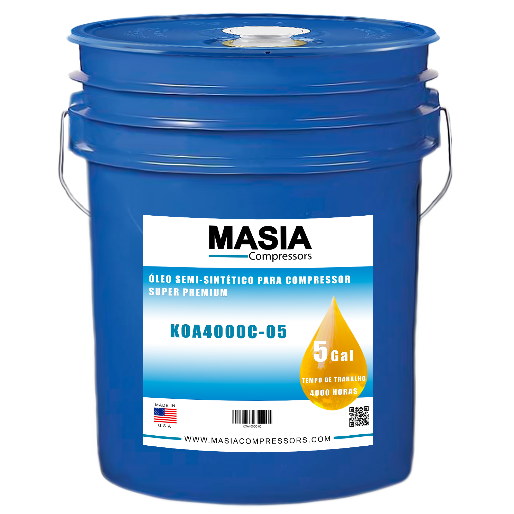 02250030-758 Lubrificante Compativel com Sullair - 5 gal