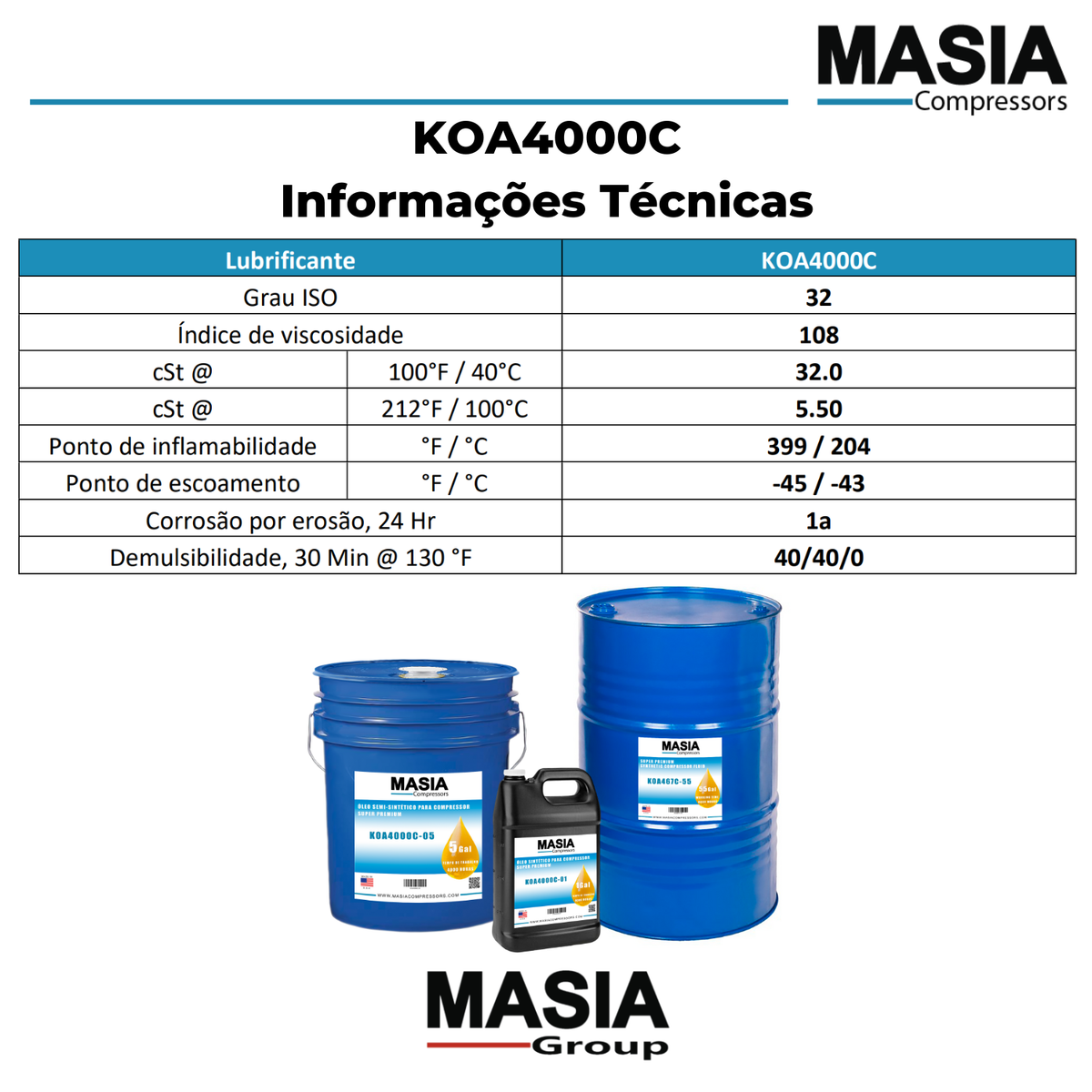02250030-757 Lubrificante Compativel com Sullair - 5 gal
