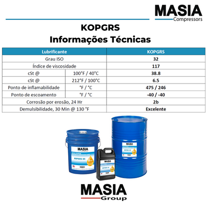 02250022-669 Oleo Compativel com Sullair - 6 galões